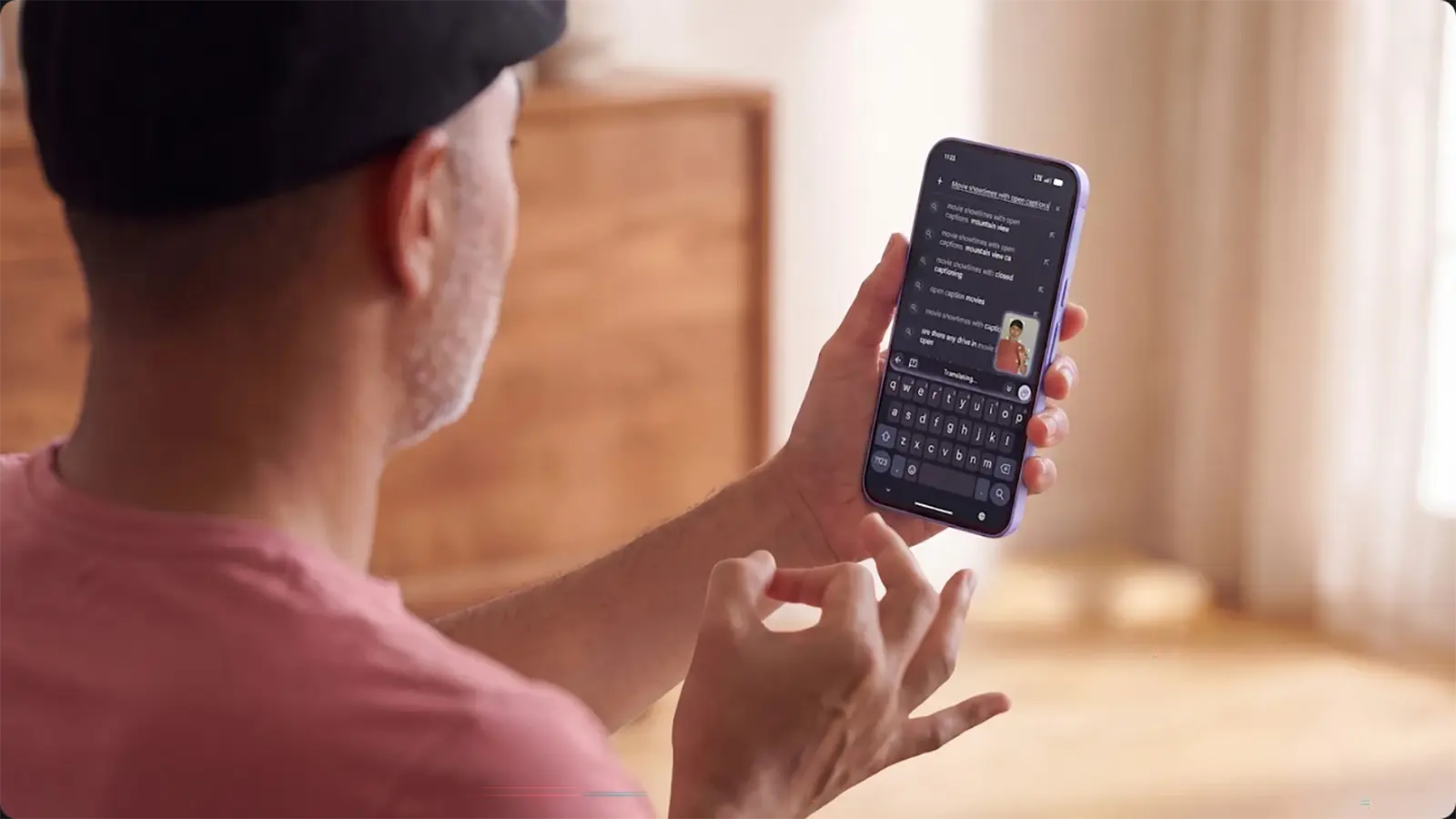 Smartphone Bedienung per Geste