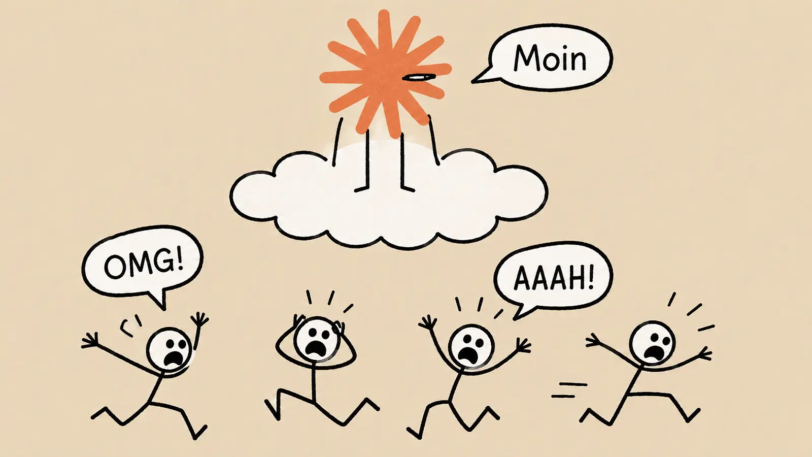 Ein Anthropic Gott und viele Menschen