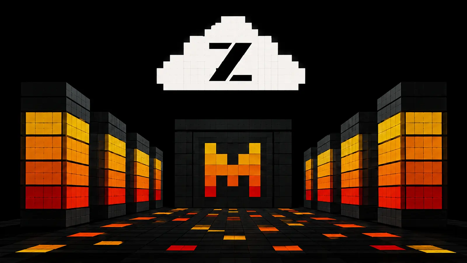 Ein Mistral Rechenzentrum