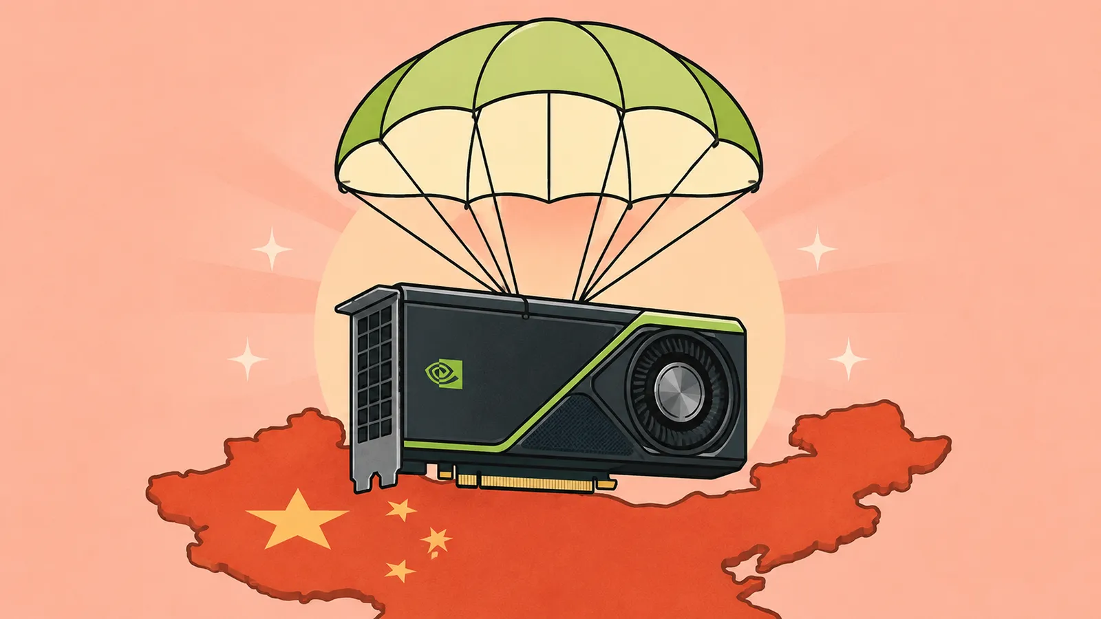 Eine Nvidia GPU landet in China