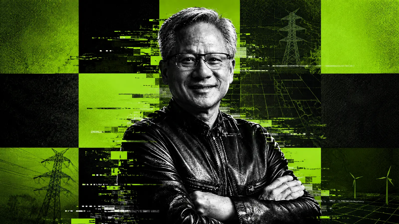 Jensen Huang im Portrait