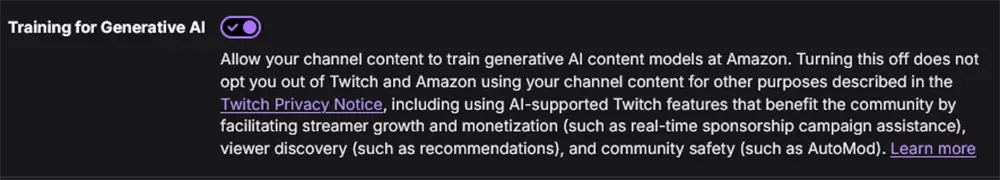 twitch ai