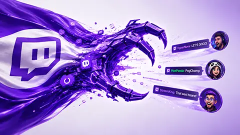 Amazon trainiert KI mit Videos und Chats von Twitch