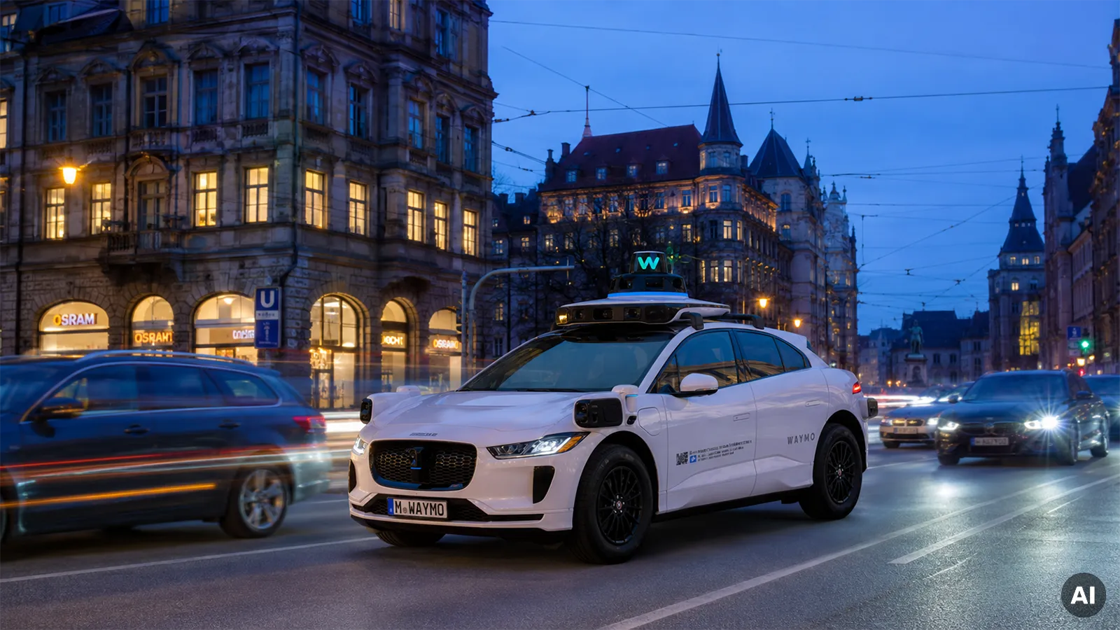 waymo auto in münchen