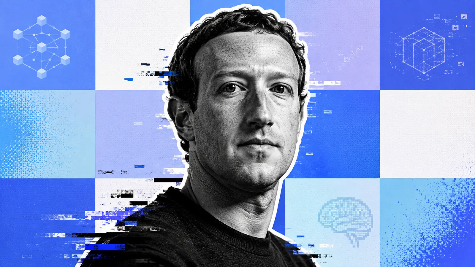 Mark Zuckerberg im Portrait