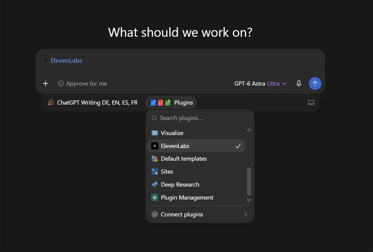 ChatGPT mit Elevenlabs Integration