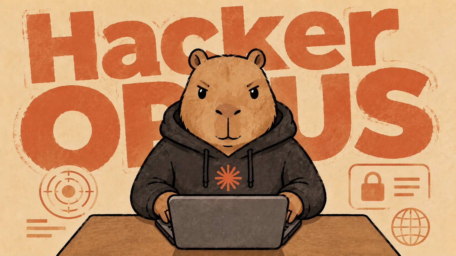 Ein Wasserschwein als Hacker