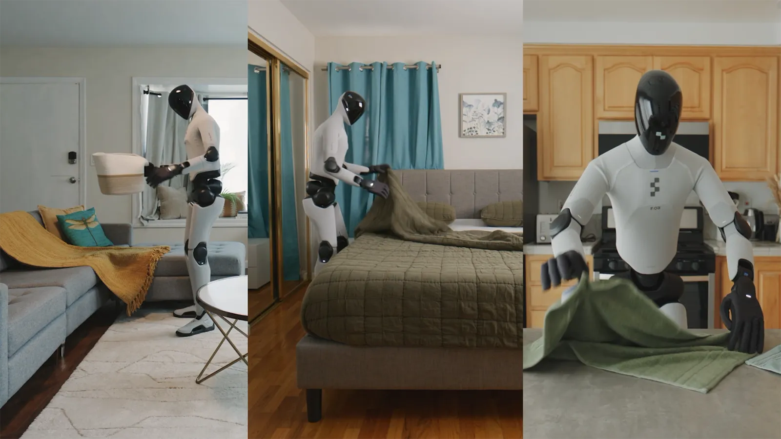 Helix Roboter beim aufräumen