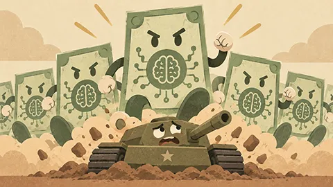 Weltweite KI-Ausgaben so hoch wie Militärausgaben