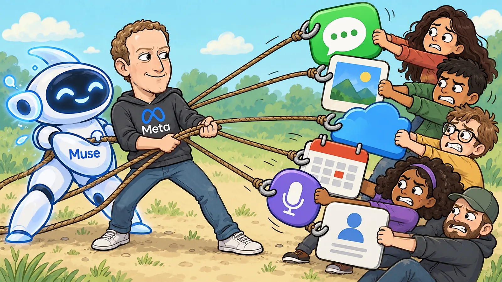 Marc Zuckerberg gegen Nutzer