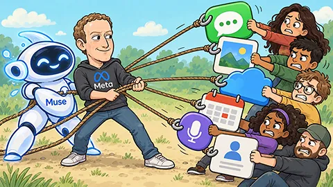 Meta bringt KI Agent Muse und greift nach dem digitalen Leben