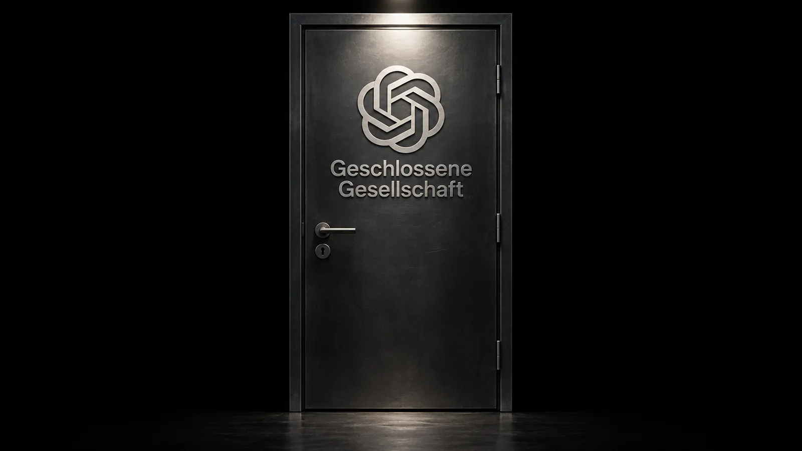 eine geschlossene OpenAI Tuer