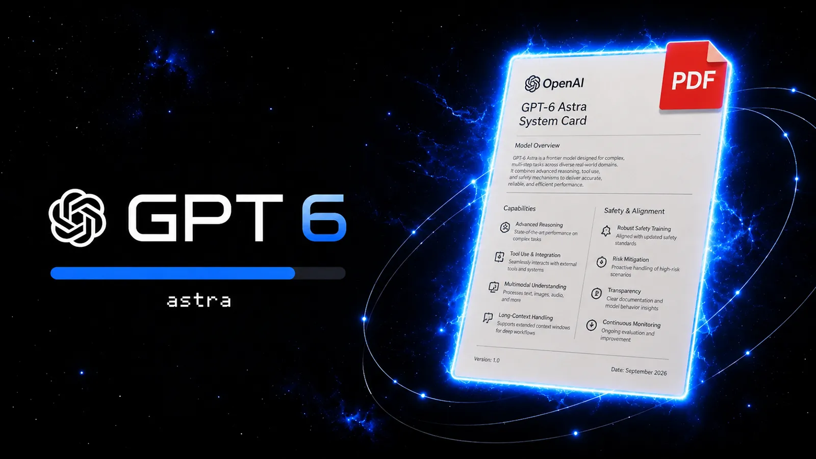 Eine Systemcard von GPT 6