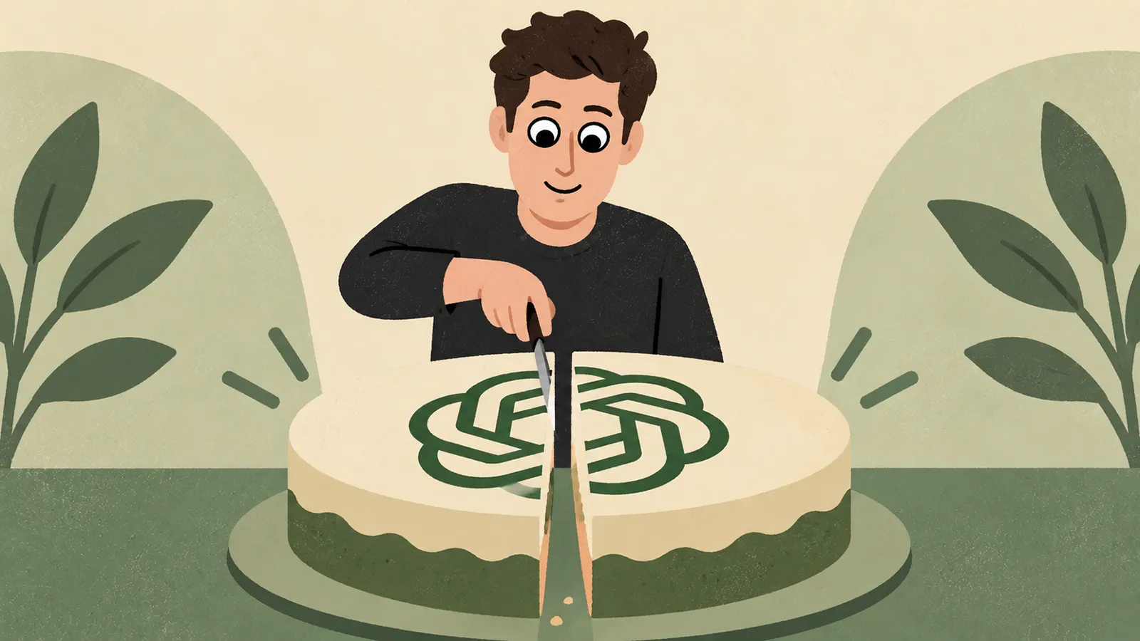 Sam Altman halbiert den Kuchen