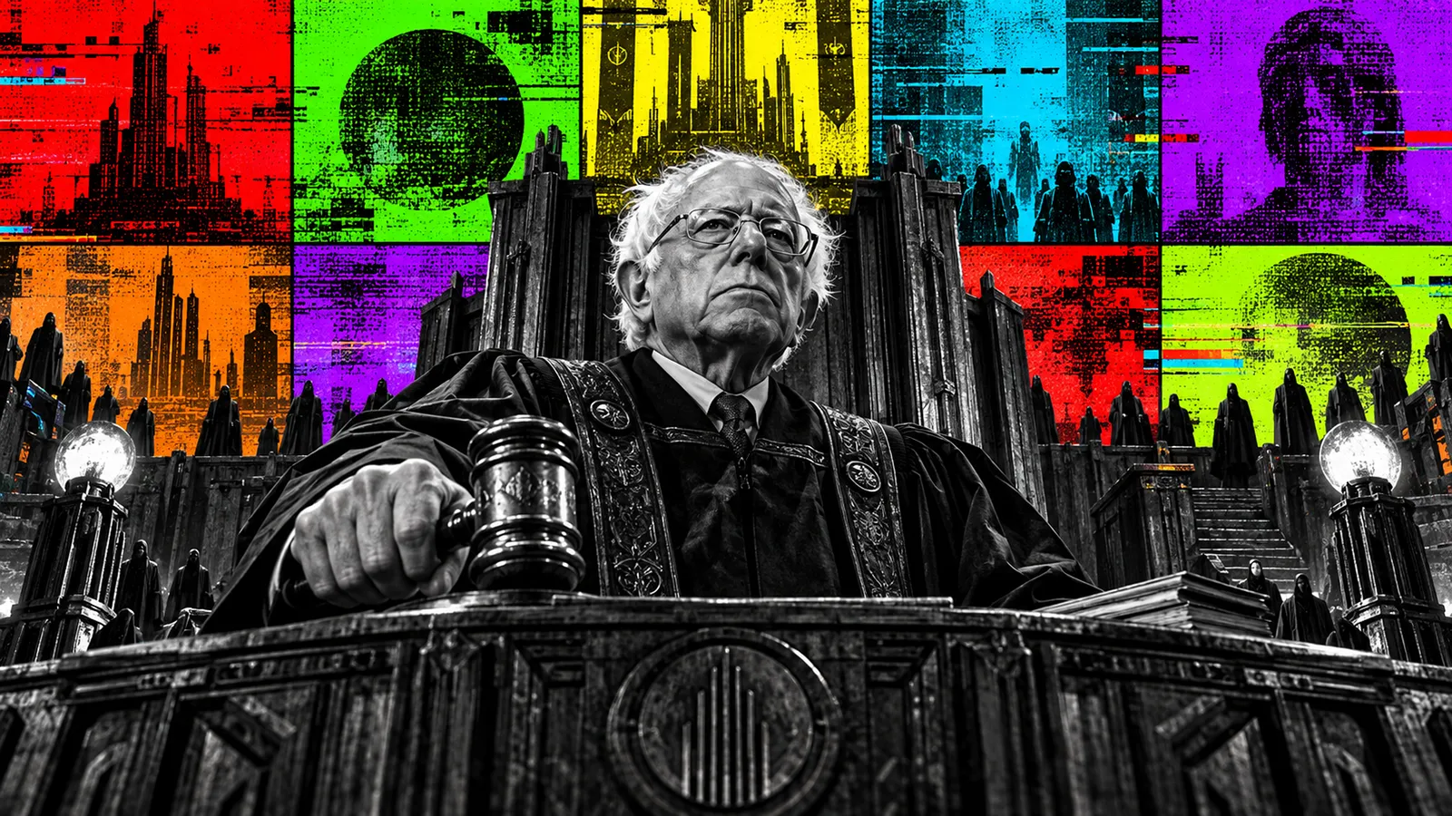 Bernie Sanders als Richter