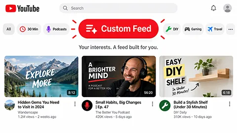 YouTube lässt Nutzer endlich eigene Startseiten erstellen