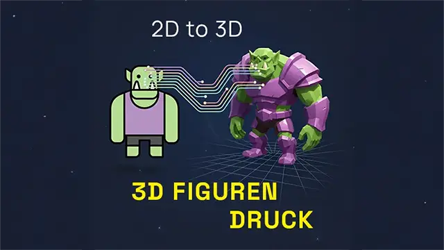 2d ork wird in ein 3d ork umgewandelt