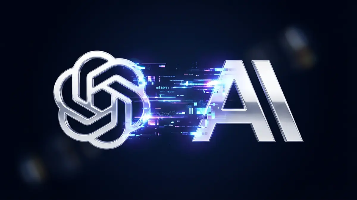 Ein OpenAI Logo fusioniert mit dem Anthropic Logo