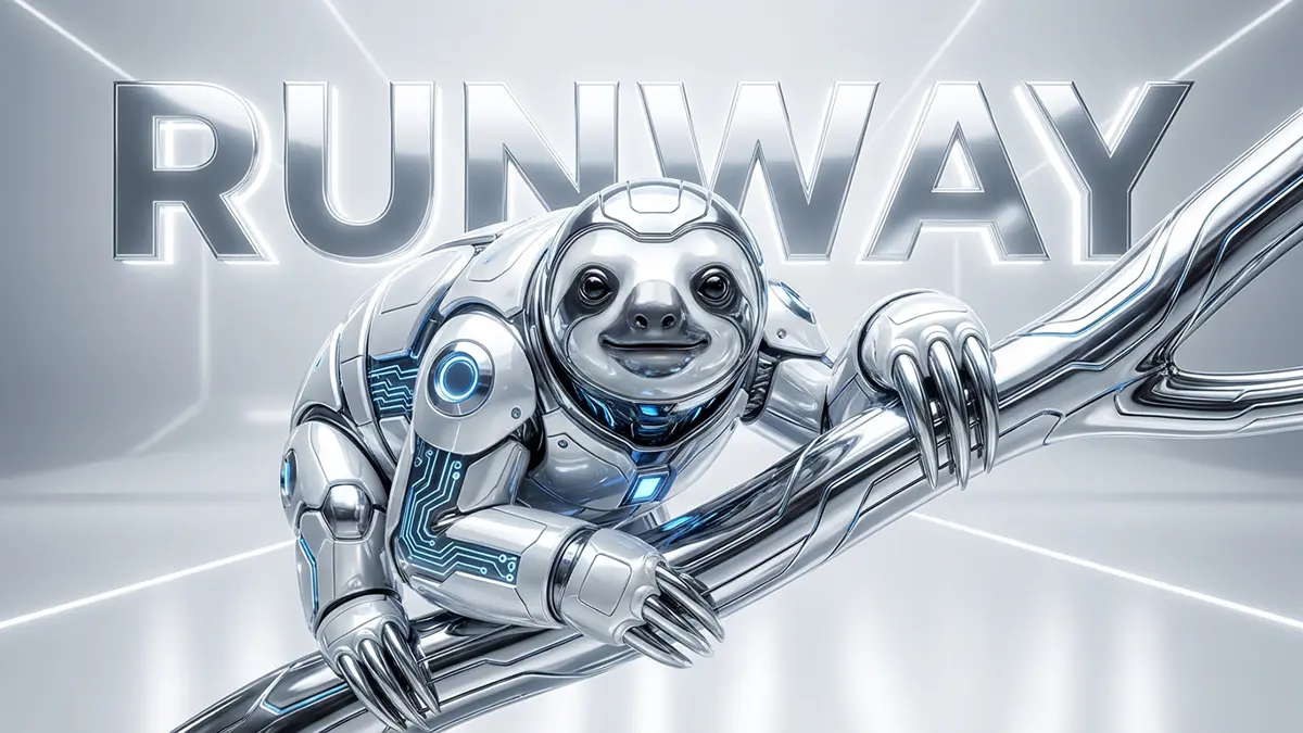 Ein Faultier mit Runway