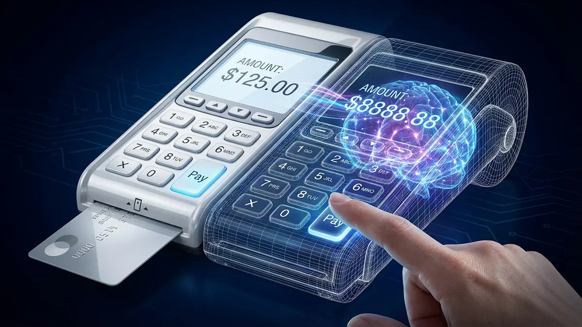 Ein Bezahlgerät mit unterschiedlichen Preisen.