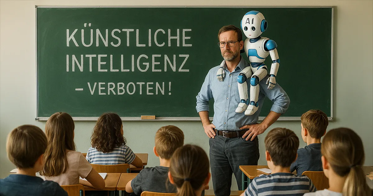 Lehrer nutzen KI - Schüler kriegen Ärger