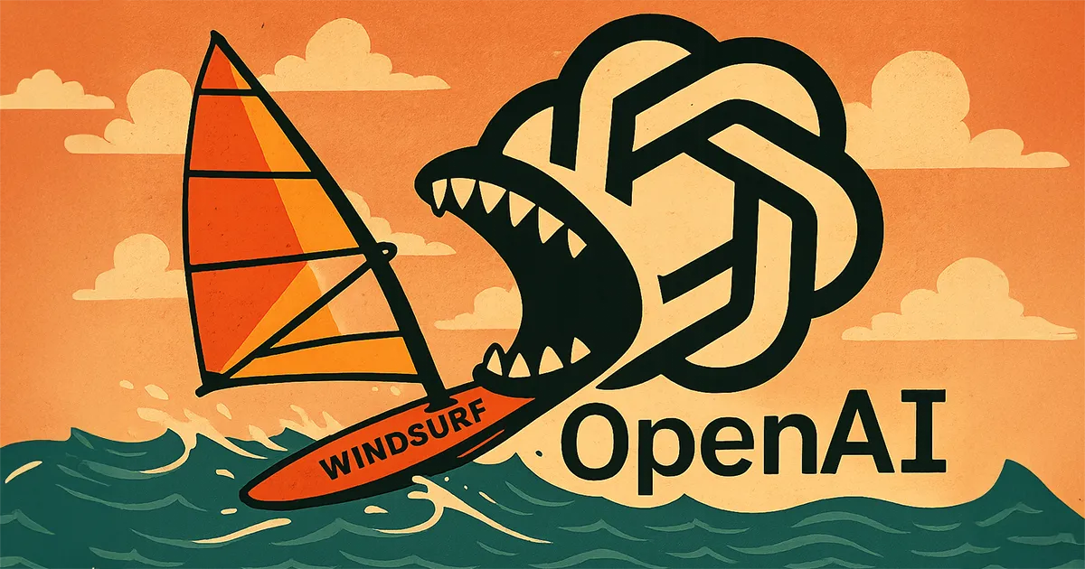 Windsurf, das KI-Surfbrett für Entwickler – jetzt auf Kurs Richtung OpenAI