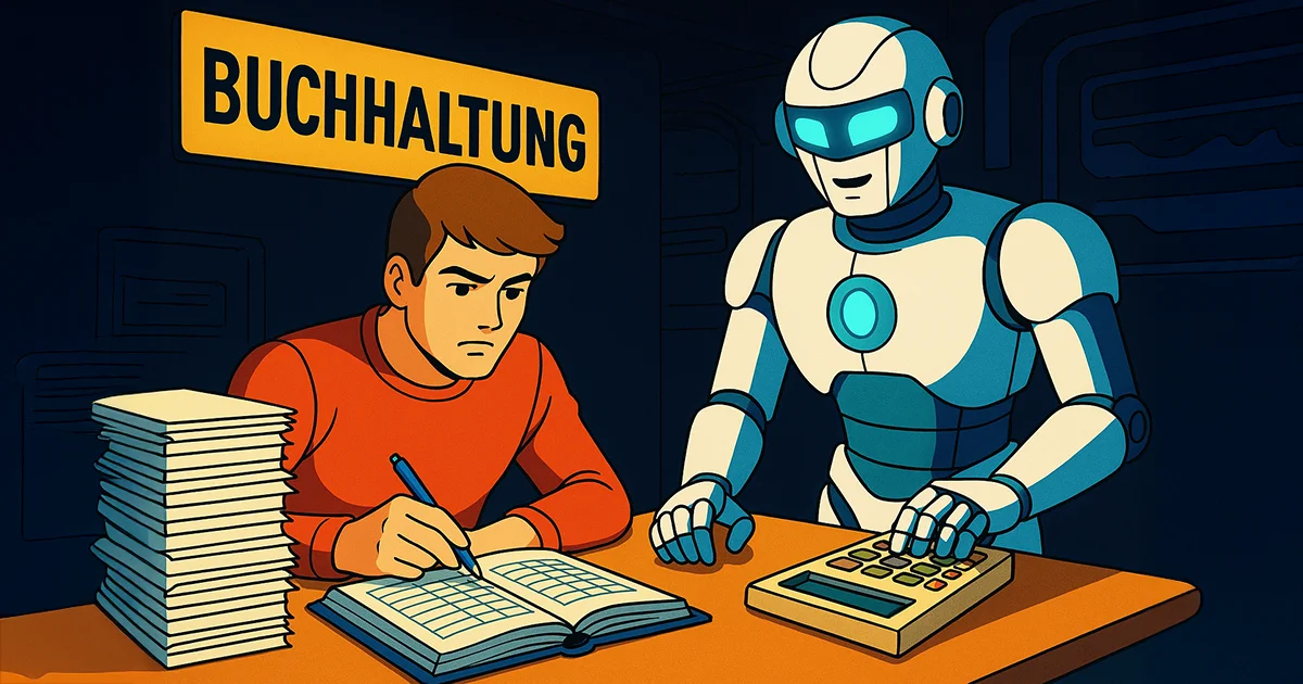 Ein Roboter macht Buchhaltung besser als Mensch