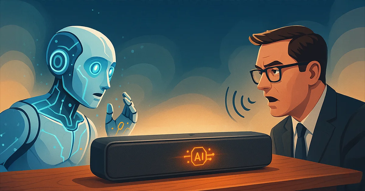 Ein AI Lautsprecher von Sonus