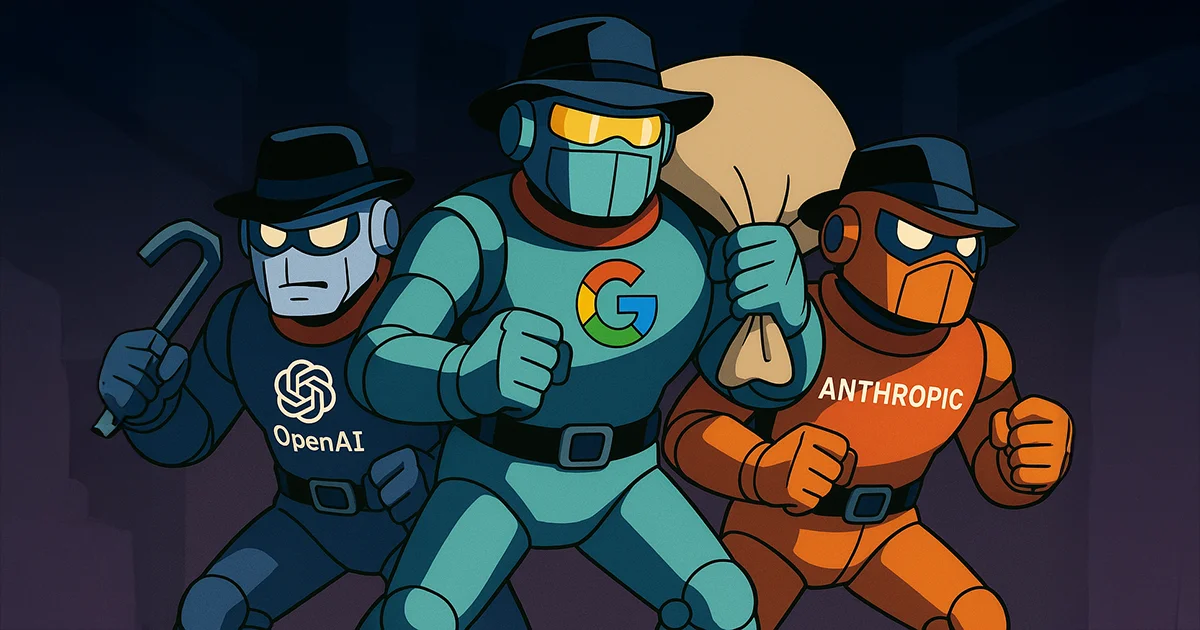 3 KI Roboter als Banditen 
