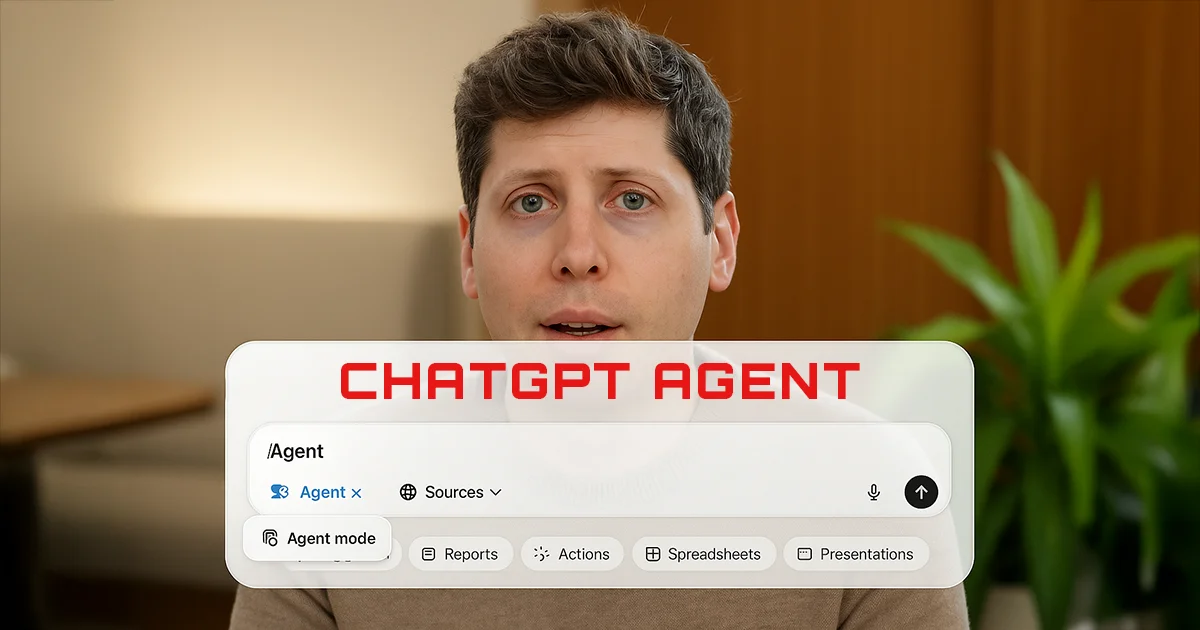 Sam Altman stellt ChatGPT Agent vor
