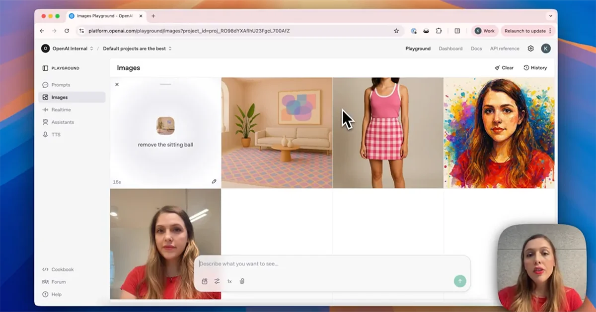 Oberfläche OpenAI API