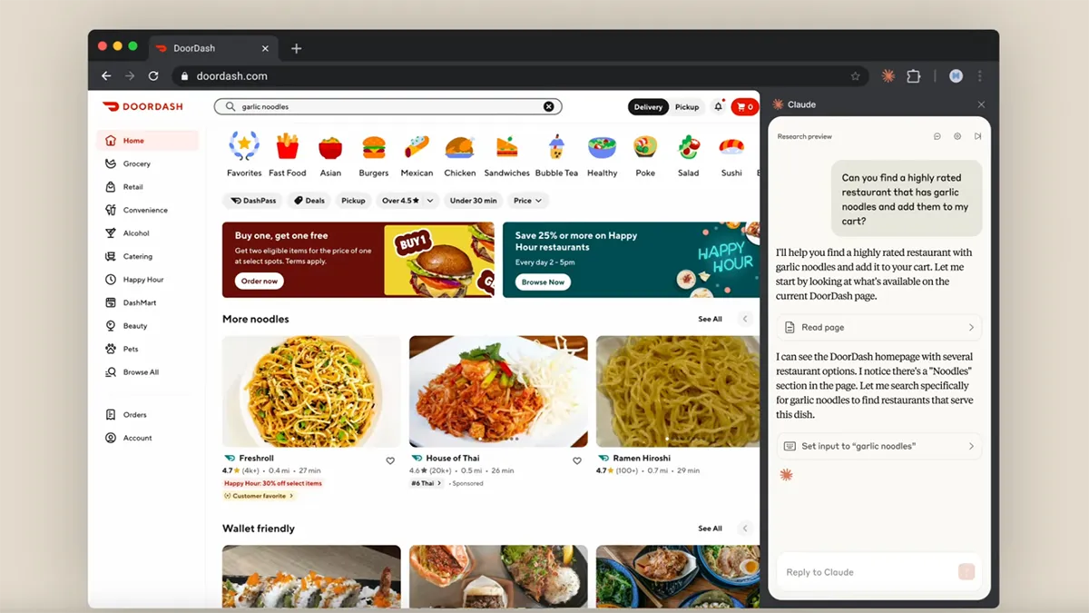 Ein Claude Chrome Browser Agent