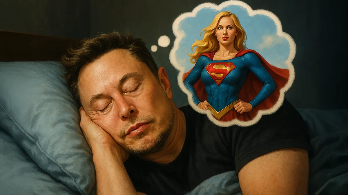 Elon Musk träumt von Superfrau