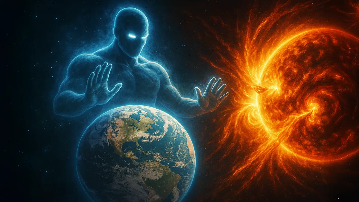 Eine KI schützt uns vor einem Sonnensturm