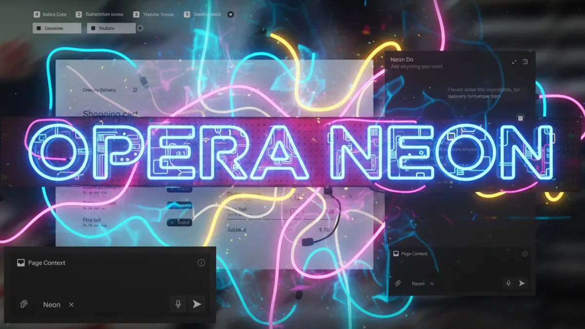 Opera Neon Webbrowser