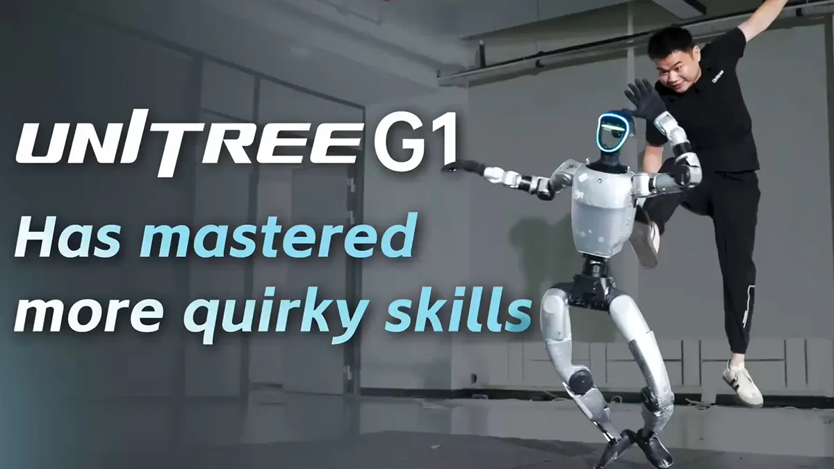 Ein Unitree Roboter kämpft