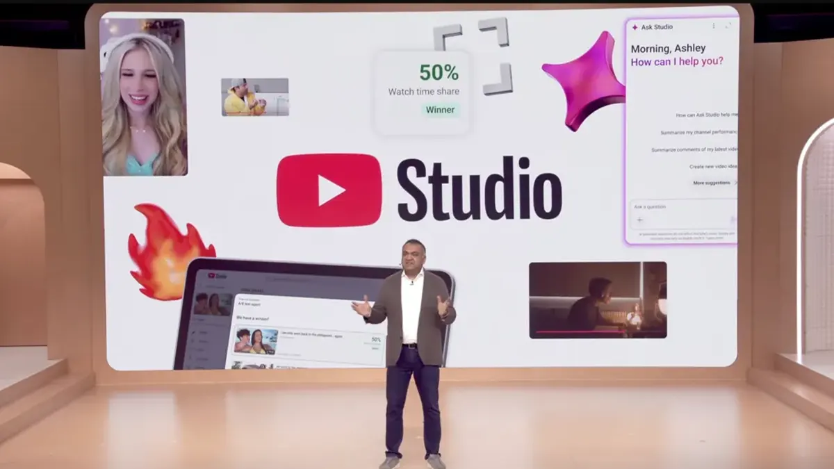 Youtube Studio KI