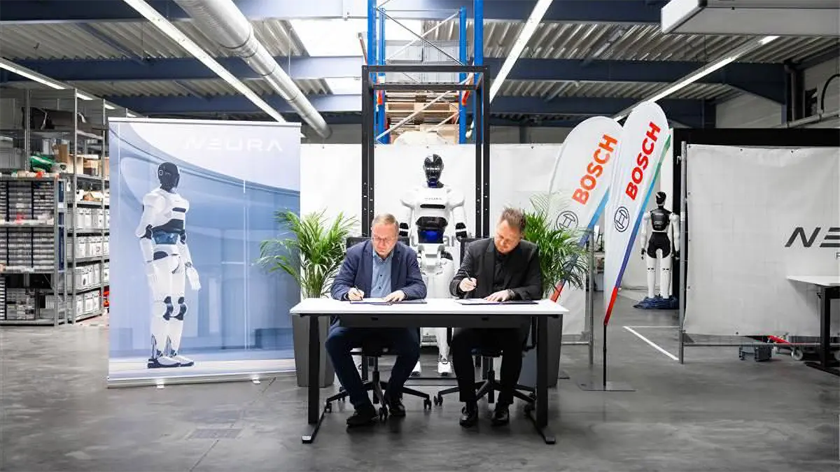 Bosch und Neura unterschreiben ein Vertrag