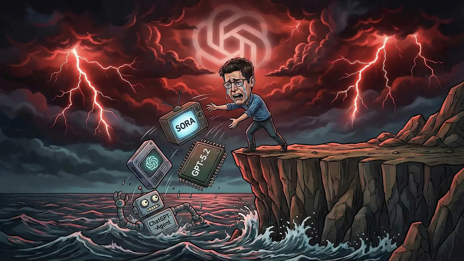 Sam Altman wirft Sora, GPT-5.2 und einen Agenten ins Wasser