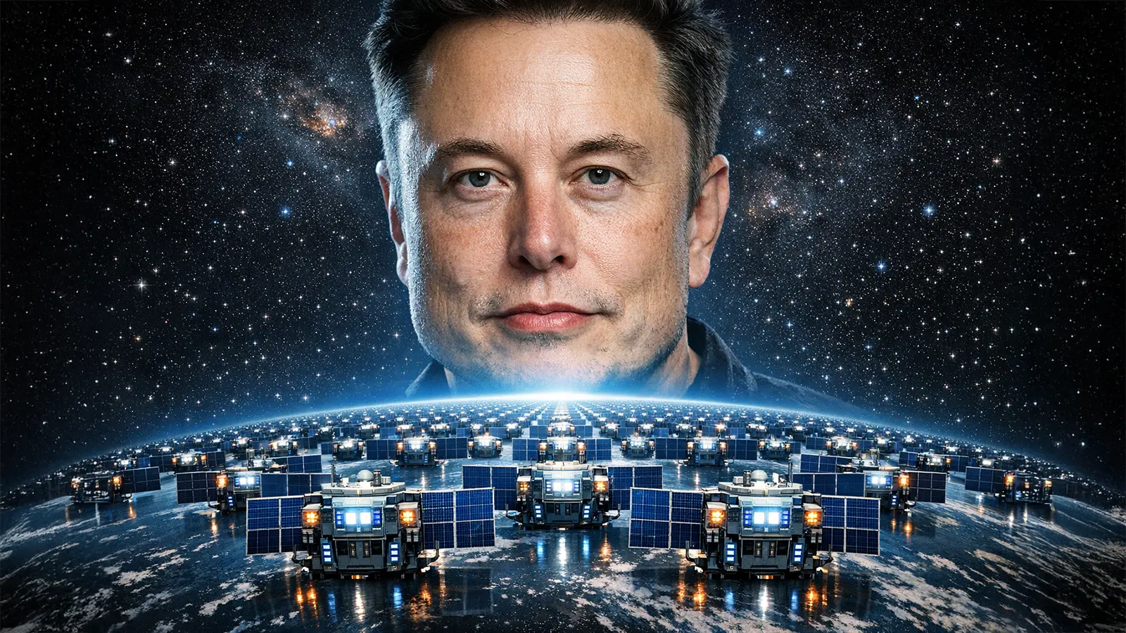 Elon Musk sieht KI-Satelliten