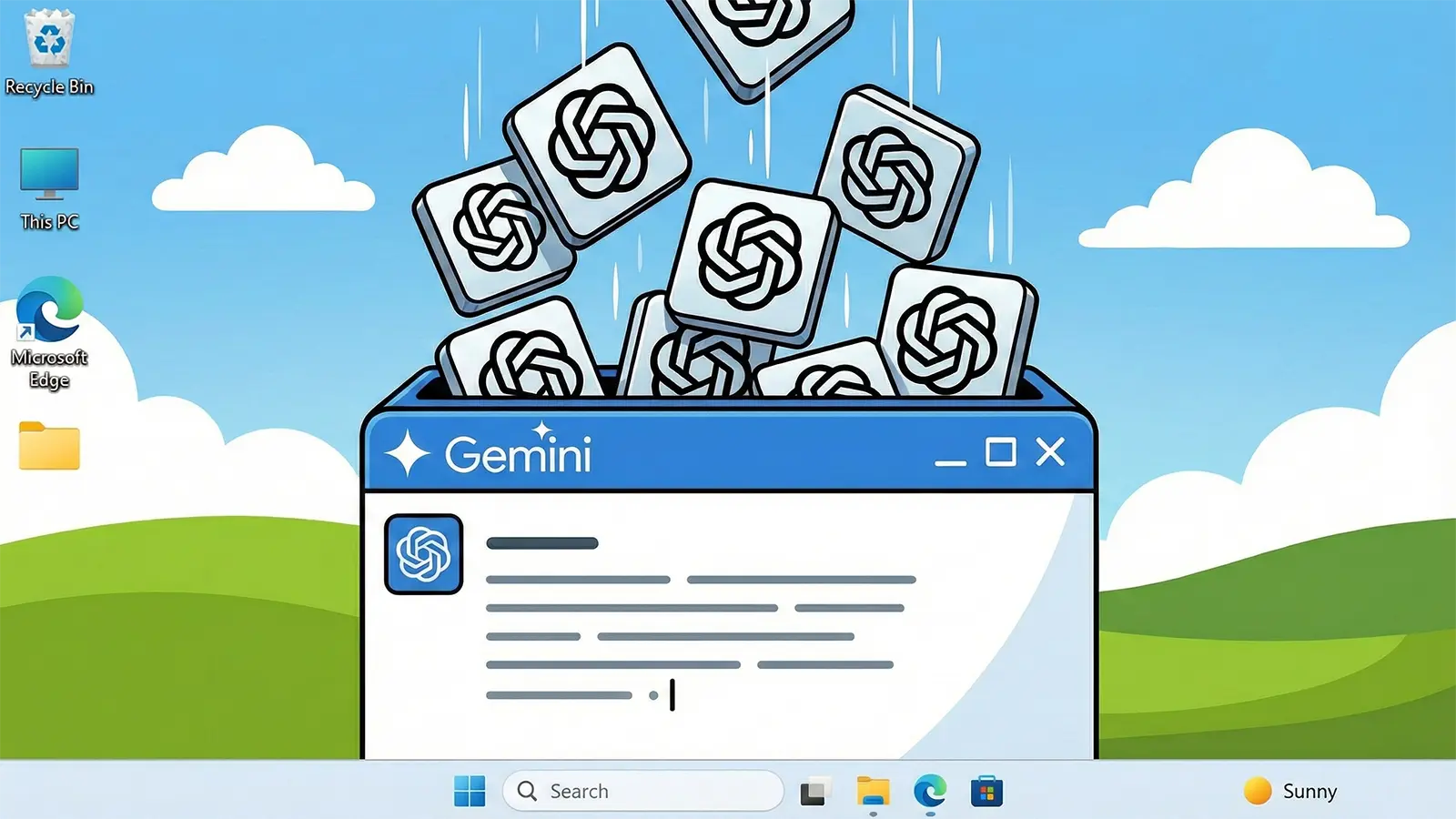 OpenAI Chats werden von Gemini gelesen