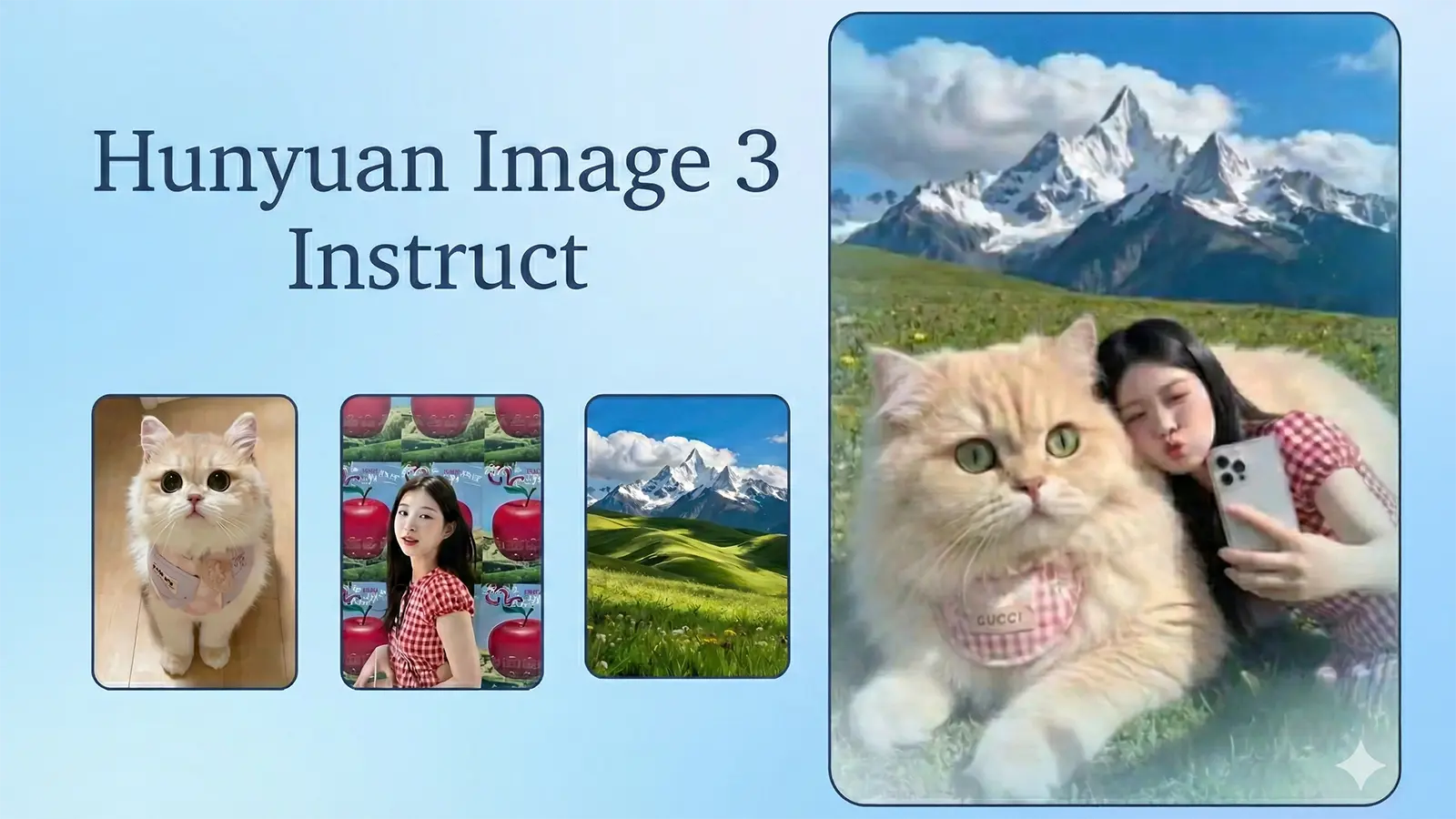 Ein Bild wird mit Hunyuan Image bearbeitet