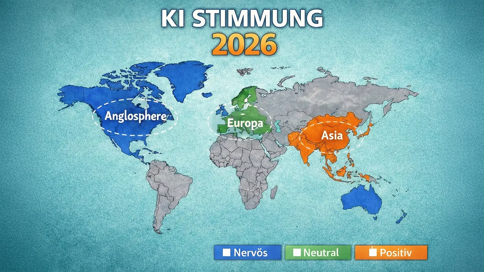 Eine KI Karte mit der Stimmung