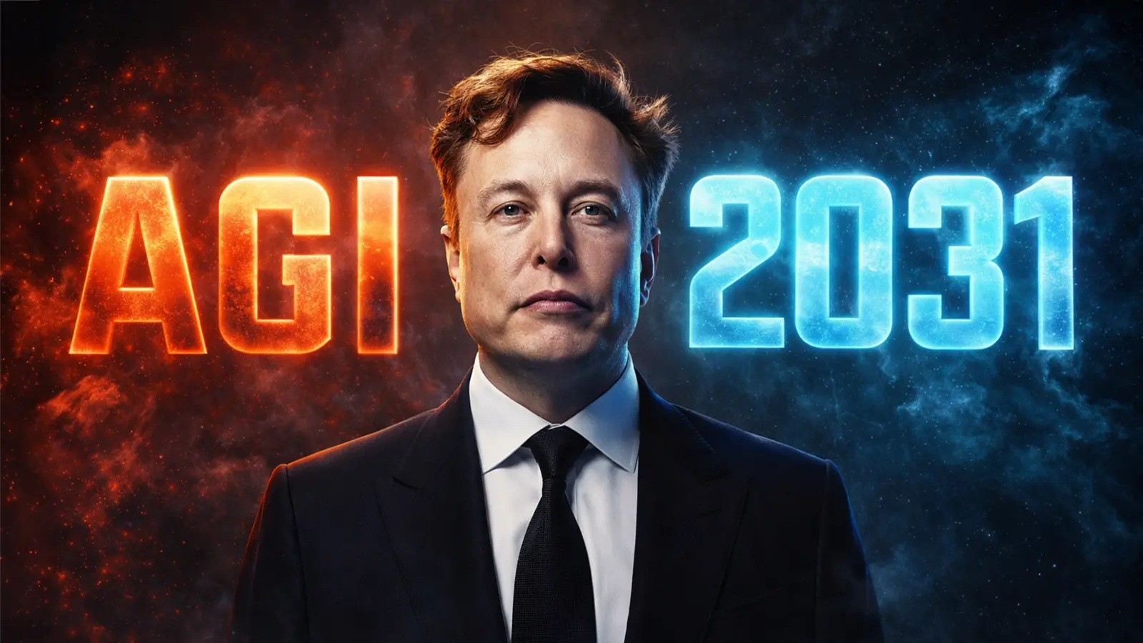 Elon Musk mit AGI 2031