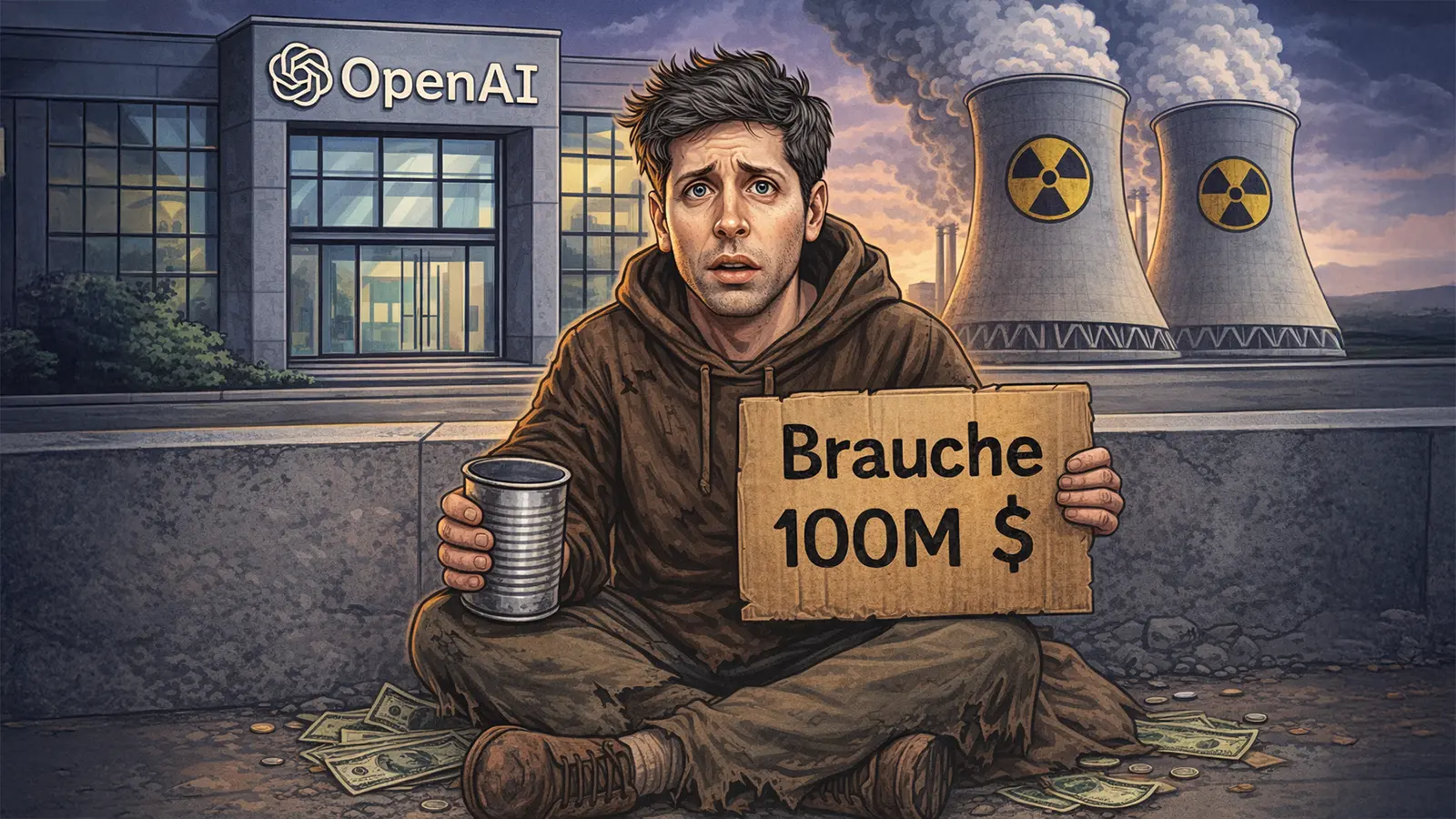 Sam Altman bettelt um Geld