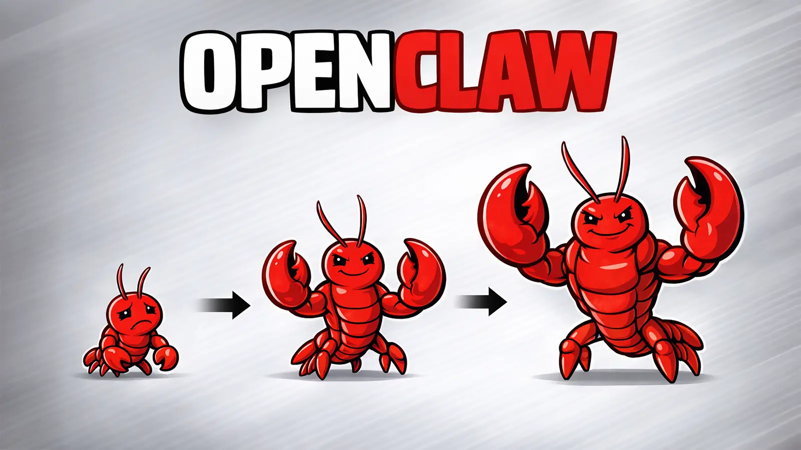 Eine Krabbe entwickelt sich zu OpenClaw