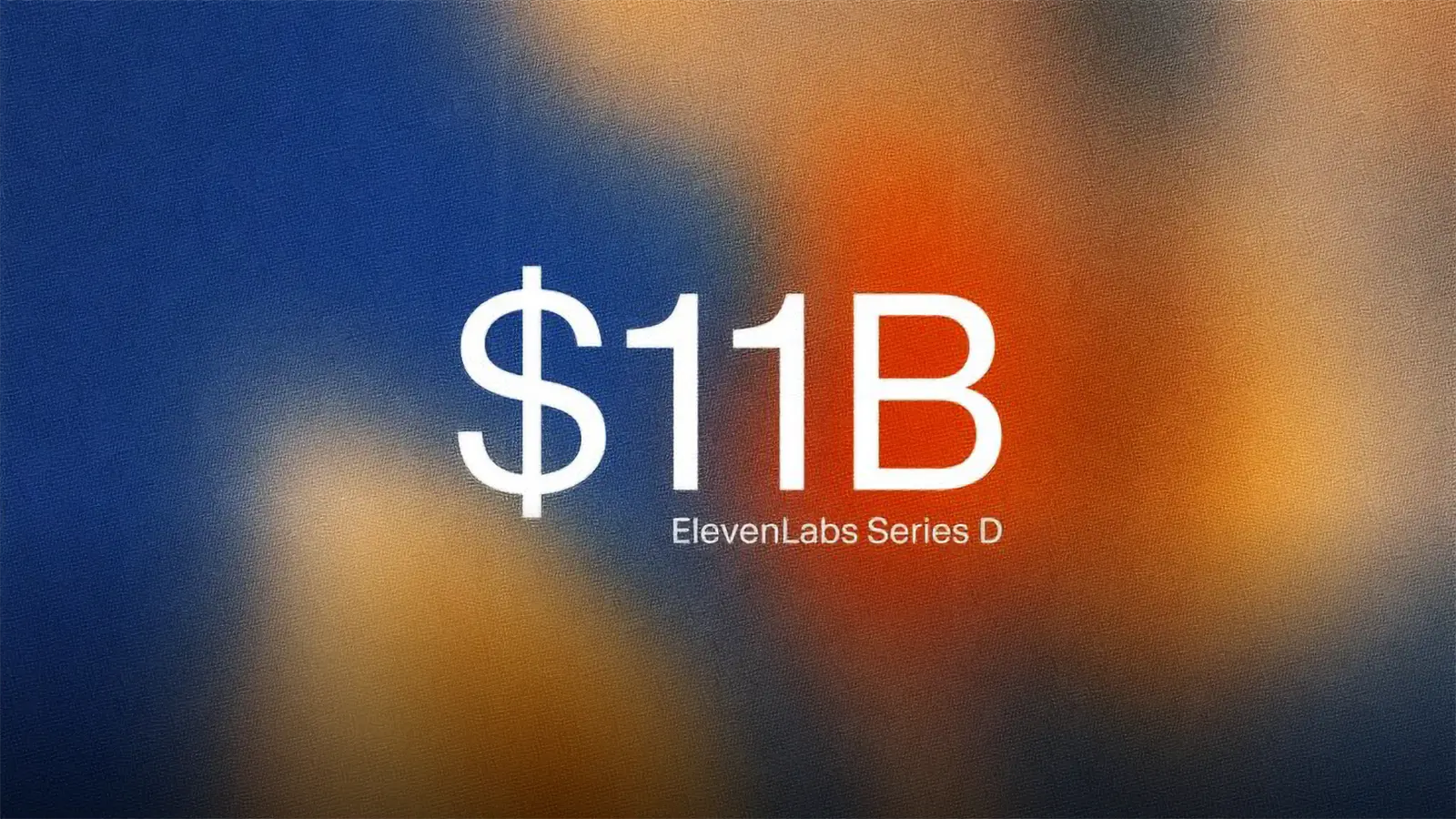 Elevenlabs mit dem Text $11B
