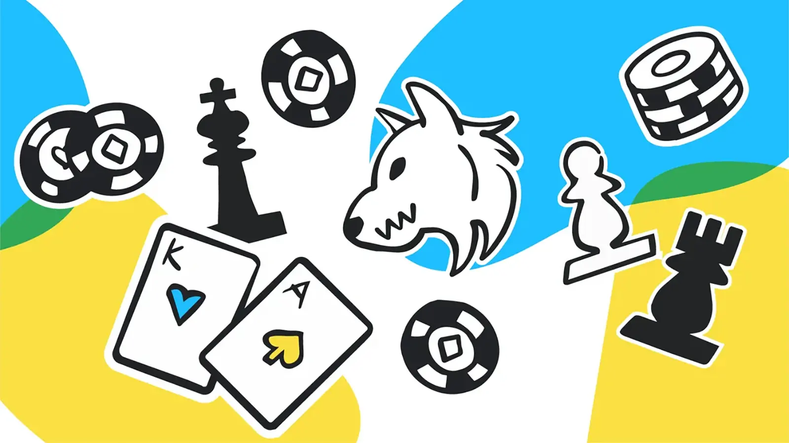 Verschiedene Kartenspiele