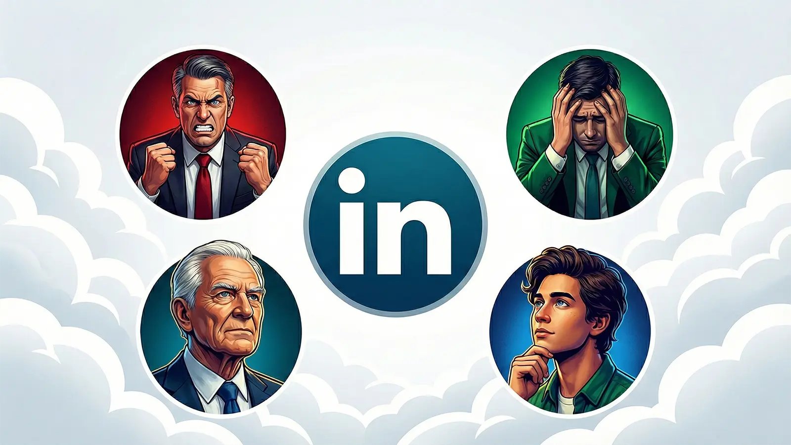 Profilbilder auf Linkedin