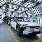 Toyota startet Serienfertigung des bZ4X-Robotaxis mit Pony.ai